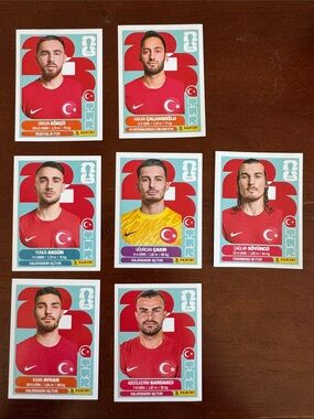 Panini FIFA 2026 World Cup Turkey Soccer Sticker Lot